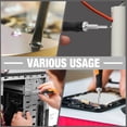 thumbnail image 5 of DNA Motoring TOOLS-00039 51 Pcs Steel Screwdriver Combination Socket Bit Set Hand Tools Kits With Orange Carry Storage Box, 5 of 7