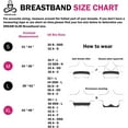 thumbnail image 5 of DREAM SLIM No-Bounce High-Impact Breast Support Band Extra Sports Bras for Women Adjustable Straps, 5 of 5