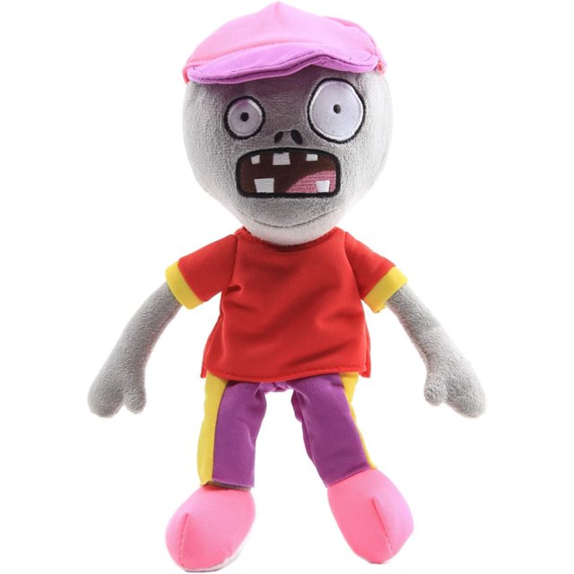 Zombies Peluches Juego 12 pulgadas Breakdancer Zombie Plushies Muñeco de peluche suave Rojo Verde Cocina, Decoración y Otros