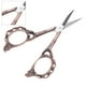 thumbnail image 3 of Tijeras de Sastre de Acero inoxidable con Estamtar de Flores Vintage, 3 of 7
