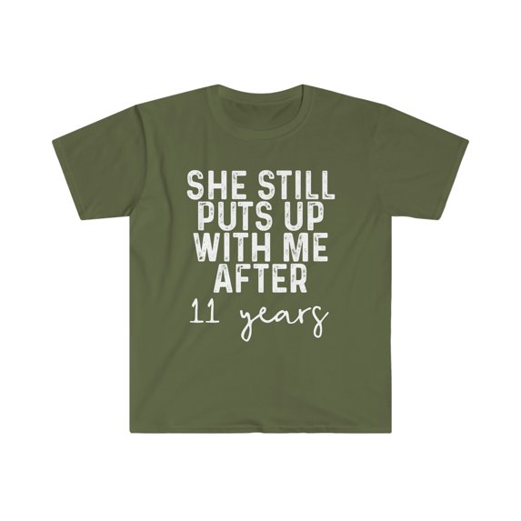 11th Anniversary Husband Shirt, Gifts, Tshirt, T-shirt Tee
