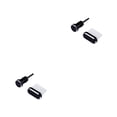 thumbnail image 1 of Seitruly Tapón antipolvo, cubierta USB tipo C portátil, puerto de de auriculares antipolvo, accesorios flexibles impermeables para Negro PC 1 2piezas, 1 of 6