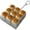 style 3, variant on Keyboard Fidget Clicker Keychain, 9-Key Caramel Bread Shape Portable Stress Relief Fidget Toy with Light Button