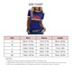 thumbnail image 4 of Camiseta de manga corta estampada para mujer, cuello redondo, camisa informal de verano, Tops para oficina, cita nocturna, salida nocturna, azul real M, 4 of 5