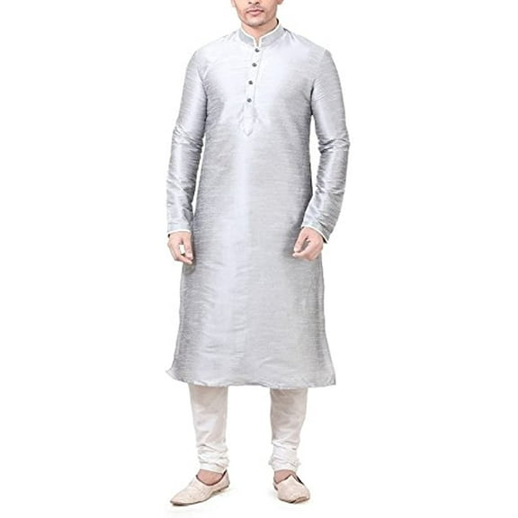 Royal Kurta Men's Silk Blend Kurta & Churidar