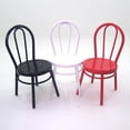 thumbnail image 4 of Muebles en miniatura Yotijar Sala de silla 1:12 Rojo, 4 of 6