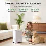 Waykar 30 Pint Dehumidifier for Home Up to 2000 Sq. Ft, Energy Star