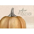 thumbnail image 2 of Bailey, Ann 14x11 Black Ornate Wood Framed with Double Matting Museum Art Print Titled - Gather Together Pumpkin, 2 of 4