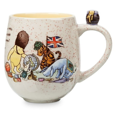 Disney Parks Epcot Winnie the Pooh and Friends Classic Ceramic Coffee Mug (Coffee And Poop Best Friends)