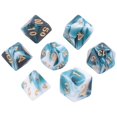 thumbnail image 5 of 7 Pieces Dice Set Polyhedral Dice Set Role Playing Dices Set for DND Pathfinder Role Playing RPG, 5 of 5