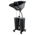 thumbnail image 2 of Peakora Ergonomic Mobile Shampoo Basin with 270° Adjustable Angle & Electric Pump for Elderly, Pregnant, Wheelchair Users, 2 of 11