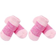 Anti-Slip 4-Piece Dog Puppy Socks With Clip Indoor Protection Dog Anti-Slip Socks Socks Dog Dog Socks Stoking