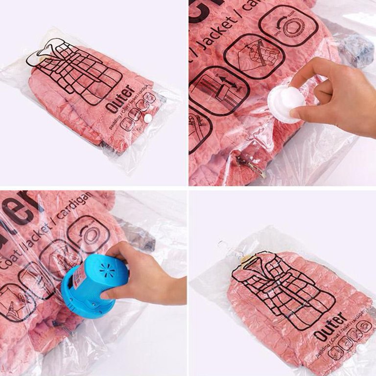 1PC Space Saver Vacuum Storage Bags, Clothes Storage Bag, Vacuum