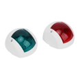thumbnail image 1 of Boat Side Light, Navigation Signal Light IP66 Waterproof Weatherproof 2PCS Red Green Lighting  For Pontoons Yachts White,Black, 1 of 8
