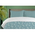 thumbnail image 4 of Ambesonne Arrow Duvet Cover Set, Vintage Design Aztec, 2-Calking, Turquoise Beige, 4 of 7
