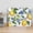 Yellow, variant on Yellow Lemon Wall Art for Living Room,Canvas Picture Wall Decor for Bathroom Bedroom,Blue Flower Botanical Blossom Motif Spring Painting Artwork for Office Kitchen Hallway Dining Room Decor 24"x32"