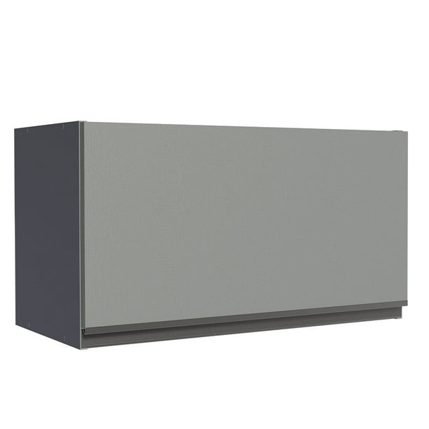 Gabinete Superior Cocina Madesa Nice 1 Puerta 60cm Gris 12
