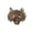 Gold, variant on Halloween Decorations Rabbit Mask, 7.09 x 12 in PU Leather Animal Costume Prop, Halloween Party Decorations for Masquerade Carnival Party (White)