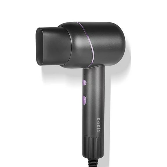 KSKIN Powerful Anion Hair Dryer with Concentrator-1500Watts, Black KD318