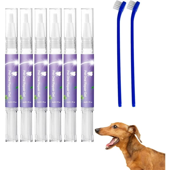 Tarpic Pet Oral, Muzzle Glow Pet Oral Repair Gel, Muzzleglow Pe𝐭 Ora𝐥 Repair Gel for Dogs, Miapina Vitasmile Dog Tartar Remover, Repai𝐫 Gums Cleaning Dental Stains and Tartar