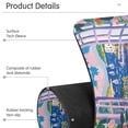 thumbnail image 4 of Yayeee Faucet Mat for Kitchen Sink 30" Diatomite Long Splash Guard Pad, Floral Window, 2 Pack, 4 of 7