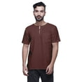 thumbnail image 1 of Atasi Keyhole Neck Indian Cotton Poplin Ethnic Kurta Wedding Kurta Men, 1 of 6