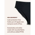 thumbnail image 6 of DivaCup - DIVA Reusable Period Underwear - Black Bikini 3XL-4XL, 6 of 7