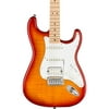 Squier Affinity Series Stratocaster FMT Electric Guitar, Sienna Sunburst, Maple Fingerboard