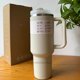 thumbnail image 1 of Handle Straw 40oz Vacuum Insulated Car Mug Star Blue Lid Stainless Steel Double Wall Thermal Iced Travel Cup for  s, 1 of 6