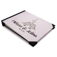 thumbnail image 2 of Darling Souvenir Purple Love Birds Printed Hardbound Cover Guestbook For Wedding Guest Sign In Book Registry-9 x 12 Inches, 2 of 5