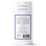 Native Fragrance Free Deodorant For Men & Women, 72 Hour Solid Deodorant Stick, Unscented, 2.65oz