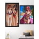 thumbnail image 2 of Honoka Kasumi-Póster de Arte de chica desnuda, cartel de pared personalizado de seda para el hogar, dibujos animados, el rey de los Fighters, fuerza de fuego, Avatar muerto o vivo, Anime Sexy QYM unisex, 2 of 2