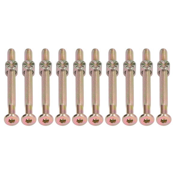 Tornillo para cuna, 10 juegos de tornillos para cama de bebé, tornillos para cama de bebé, diseño elevado NikouMX herramienta