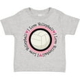 thumbnail image 3 of Inktastic I Love Volleyball Sports Girls Toddler T-Shirt, 3 of 5
