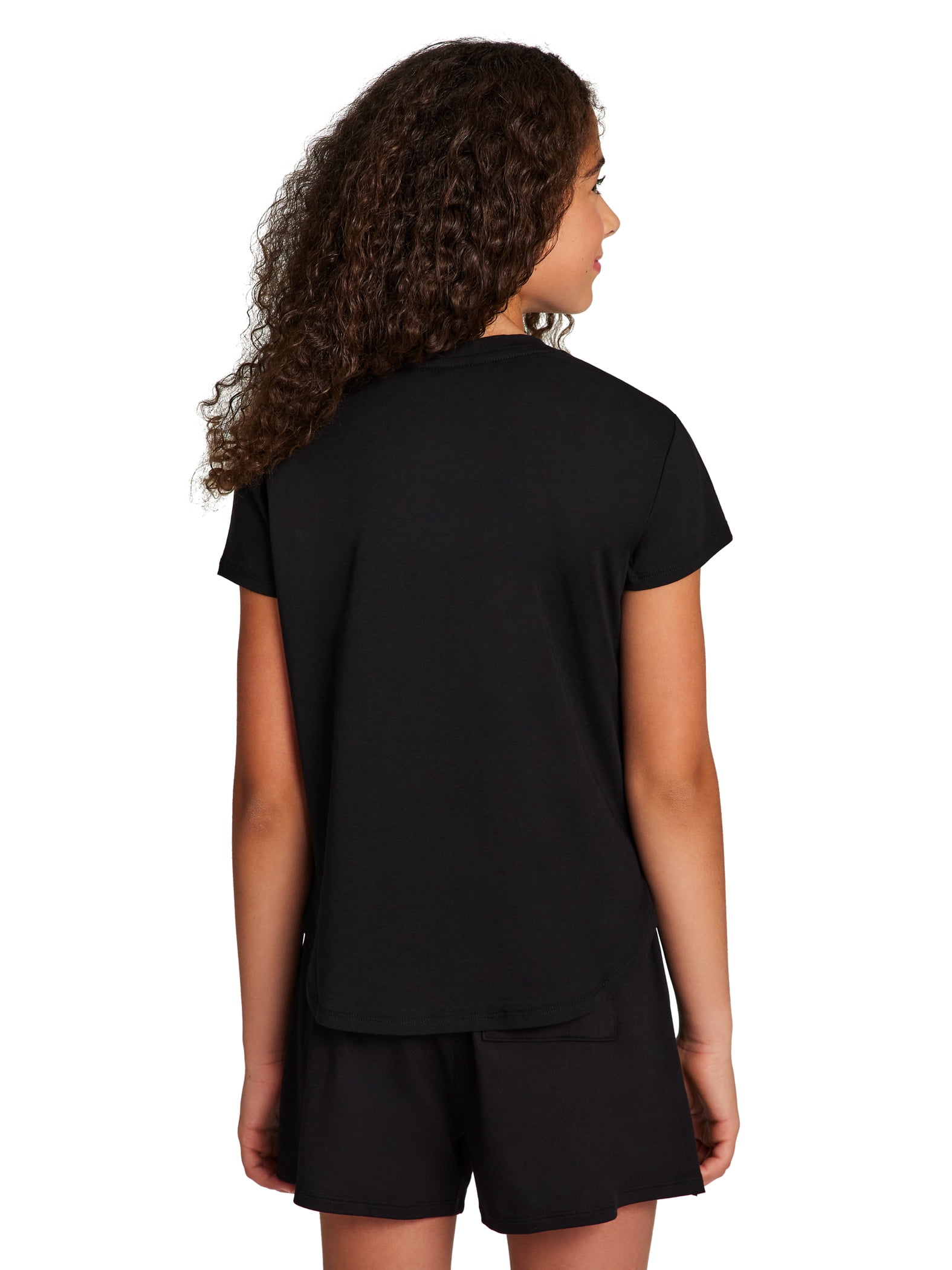Reebok Girl’s Athletic Identity 2-Pack Short Sleeve T-Shirt, Sizes 4-18