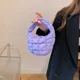 thumbnail image 5 of Mini bolsos plisados con diseño de nube para mujer, bolso informal acolchado de nailon, bolso para teléfono, bolso de diseñador de lujo, bolso para mujer, 5 of 5