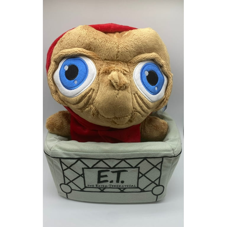 Universal Studios E.T. Extra Terrestrial in Basket Plush New with