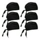 thumbnail image 1 of Gorro de Chef con Tiras de Ajuste, 6 Cofias para Cocina Prácticas, Cofias de Tela, Negro Red Baboon 6 Cofias de Cocina Modelo Bosty, Tipo Bucanero, 4 Colores Disponibles., 1 of 5