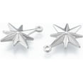 thumbnail image 3 of 1Pcs Star Pendants Metal Charms Pendant 304 Stainless Steel Pendants Stainless Steel Color, 3 of 3