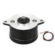 2024 36mm Stepper Motor with Cable 1.8 Angle 2 Phase Round Pancake Motor for 3D Printer Extruder