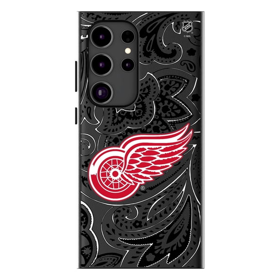 Keyscaper Detroit Red Wings Paisley Galaxy Magnetic Bump Case