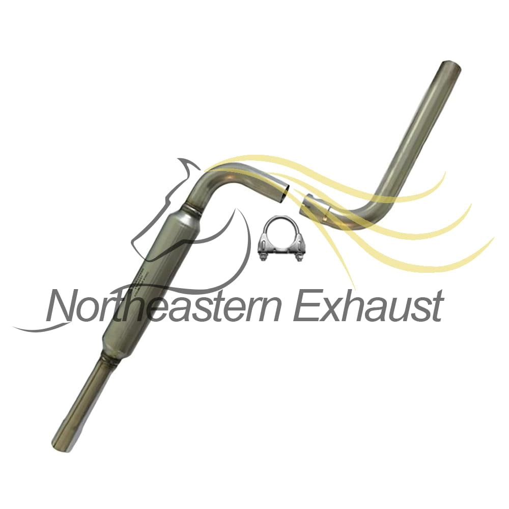 Northeastern Exhaust Muffler & Pipe Exhaust System Kit Fits 2001-2006 Dodge Stratus 2.4L & 2.7L Sedan, 2001-2006 Chrysler Sebring 2.4L & 2.7L Sedan - Direct Fit | Stainless Steel System Kit