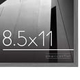 thumbnail image 6 of Americanflat 8.5x11 Picture Frame, Plastic and shatter-resistant glass, portrait and landscape display, Grey, 6 of 6
