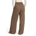 thumbnail image 6 of YDDIAN Cute Sweatpants for Women Soft High Waisted Oversized Drawstring Pants Wide Leg Fall Fashion Casual Sweatpants with Pockets Brown S, 6 of 6