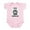 Petal Pink, variant on CafePress - GSD K9 Handler Infant Creeper - Baby Light Bodysuit, Size Newborn - 24 Months