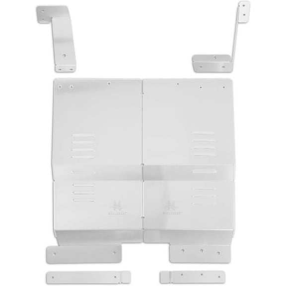 Miller CAT Anti-Theft Cat Shield, Fits 2023-2024 Ford F-250 and F-350 4WD - Aluminum Catalytic Converter Protection