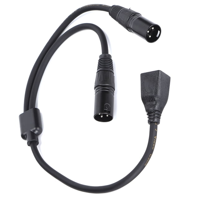 Fdit Oxygen‑Free Copper XLR To RJ45 Cable,XLR Male To RJ45 Female Cord,JORINDO JD6099 Adaptor Cable Dual XLR Male To RJ45 Female Y‑Spliter Adaptor Cable