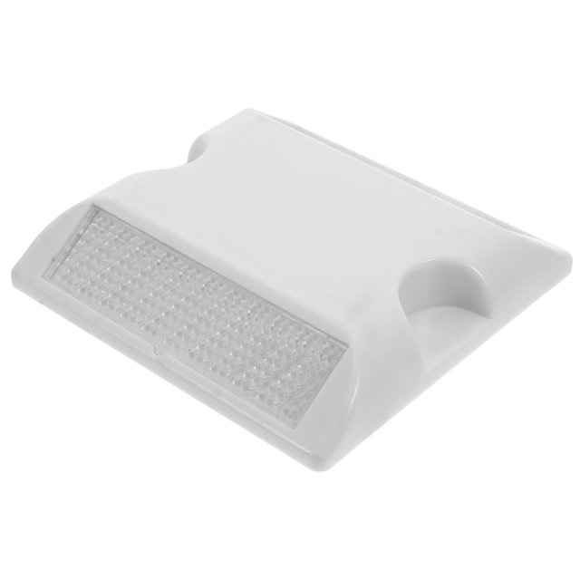 SEWCHICS Durable White Reflective Road Stud for Pavement Driveway Safety and Automotive Use