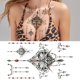 thumbnail image 1 of Cuadros Decorativos 3D impermeable tatuaje figuras cuerpo tatuaje pegatina mariposa para niñas niños maquillaje Wdftyju embutido en tela, 1 of 3