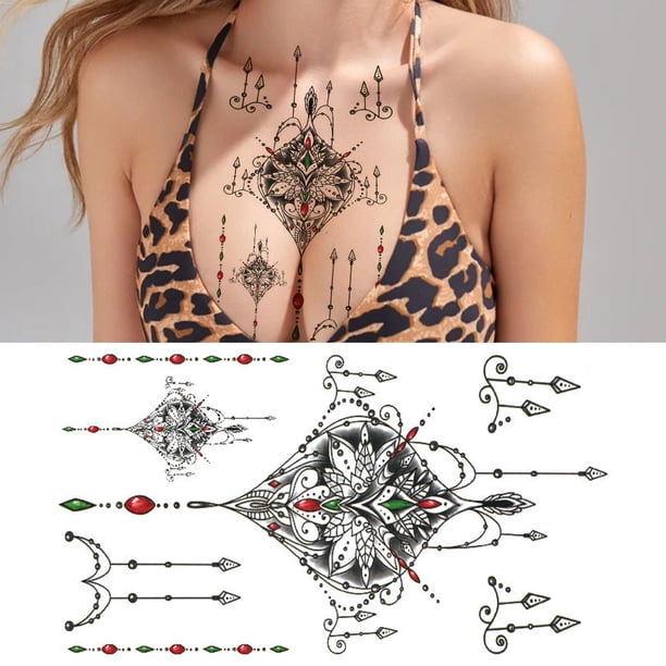 Cuadros Decorativos 3D impermeable tatuaje figuras cuerpo tatuaje pegatina mariposa para niñas niños maquillaje Wdftyju embutido en tela